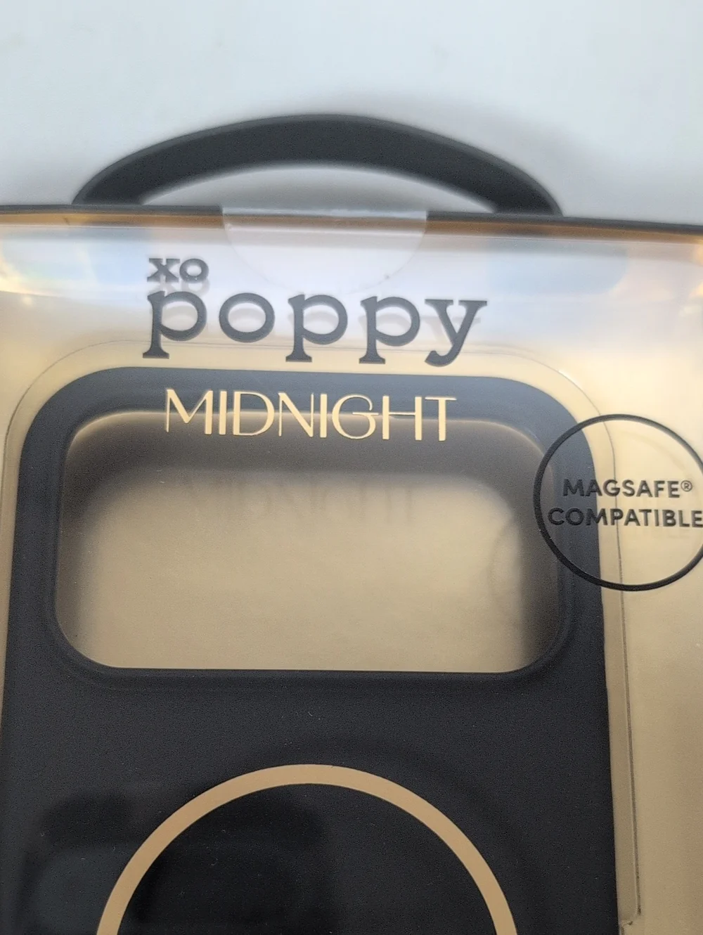 XO Poppy Black Midnight iPhone 17 Pro Max Phone Case